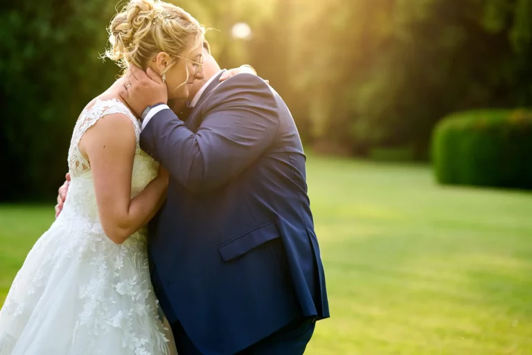 Photographe mariage puy de dome - chateau de la caniere - coucher du soleil