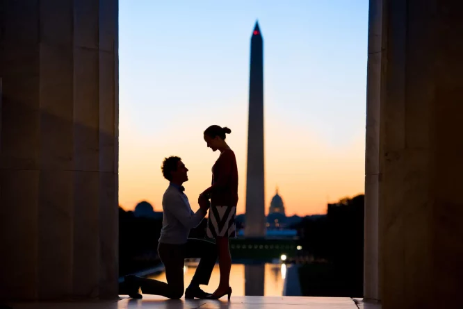 Washington DC engagement shooting - wedding